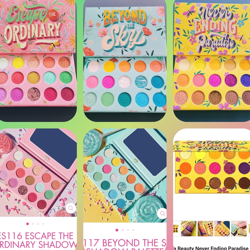 Kara beauty eyeshadow palette bundle